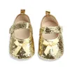 NIEUW Fancy Infant Baby Girl Bling Sequins schoenen Kinderen mooie anti-slip schoenen bowknot prewalk casual kinderen prinses prewalker