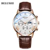 Herenhorloge mannelijke top merk luxe quartz horloge mannen casual slanke jurk waterdicht sport polshorloge belushi mannen mode MONTRE HOMME MX190713