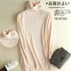 Women Knitted Sweaters Pullovers Turtleneck Long Sleeve Solid Color Sweater Women V191130