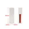 5 ml Kare Boş Dudak Parlatıcısı Tüp Kapları DIY Makyaj Aracı Kozmetik Buzlu Şeffaf Dudak Balsamı Doldurulabilir Şişe F3344