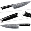TURWHO Professional Chef Knife 8 inch Gyutou Japanese Damascus Steel High Quality Kitchen Knives Blade Very Sharp Cooking knives