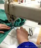 Abiti da sera linea A Maniche ad aletta Collo gioiello trasparente Applicazioni in pizzo Abiti da sera in rilievo di lunghezza del pavimento in chiffon Abiti lunghi da festa Veste