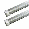 led tube lights 8ft 6ft 5ft 4ft 3ft 2ft 1ft Integrated T8 Tube Lights 110lm/W Frosted Transparent Cover cooler led lights AC 85-265V UL DLC