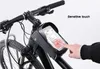 Koolstofkorrel waterdichte voorbuis tas fietsen fiets tas telefoon gps houder stand stuur mount tas fietsaccessoires sport gps telefoon Pocke