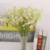 Flores artificiales para el aliento de bebés, 52cm de longitud, Gypsophila falsa de tacto Real para bodas, Navidad, fiesta DIY, decoración para el hogar, jardín y oficina