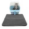 Nicrew Cat Litter Mat Eva二重層3色猫のゴミの腕時計のマットの防水底層kattenmandベッドマット