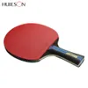 Huieson 4 Star Carbon Fiber Table Tennis Racketダブルピンプルシンラバーピンポンラケット付きバッグテーブルテニスボールエッジ保護C8093722