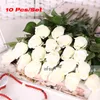 515Pcs Valentines Day Gifts Real Touch Flowers Rose Silk Latex Artificial For Wedding Decoration Fake Factory expert design9235340