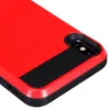 Custodie ibride per slot per schede slide per iPhone 11 Pro Max 15 XS XR X 14 12 13 Cover per telefono con retro rigido a doppio strato