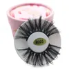 3D faux nertsen wimpers 25mm false nertsen eyelashes 100% handgemaakte natuurlijke lange nep wimpers met geschenkdoos RRA1164