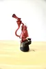 Double recycled Kata glass hookah, 3 mm thick oil rig smoking set pipe, bong welcome to order