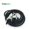 Deligreen 3.6KW 16A Tipo 1 a Tipo 2 Spina di ricarica EV IEC62196 DUOSIDA Con cavo TUV / UL da 2 metri monofase trifase