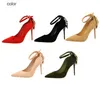 Włoskie buty Damskie Projektanci Kobiety Obcasy Sexy Wysokie Obcasy Rhinestone Obcasy Wedding Shoes Stiletto Mary Jane Buty Kobiety Talon Femme Tacones