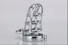 Stainless Steel Cock Cage Male Device with 4 Penis Ring Size Virginity Lock BDSM Sex Toy For Men8124662
