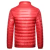 2018 Winter Mannen Ultralight Down Jacket 90% White Duck Down Jassen Dikke Warm Slim Parkas Hombre Mannelijke Portable Uitloper Kleding