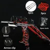 Professional Red Laser Slingshot Powerful Fishing Catapult Bow Stainless Steel Slingshot Outdoor Hunting Tool Accessories