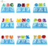 Big 26 Letters Set Home Decoration Cake Molds Epoxy Resin Silicone for Jewelry Making9210801