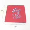 3D Chinese Dragon Happy Greeting Cards Christmas Card New Year DIY Decor Festive Party Supplies For Kids Children