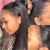 13x6 Lace Front Human Hair Wigs for Black Women 150 Density Pre Plucked With Baby Hair Brazilian Straight Lace Wigs Natural Hairl1500018