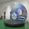 Christmas Inflatable Snow Globe Photo Booth Human Size 2M,3M,4M Seasonal Outdoor/ Indoor For Show Display Decoration Advistising Yard Globe Cheap