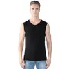 Men's Tank Tops Plus Size 7XL 95% Cotton Singlet Plain Printing Outdoor White Basic Vest For Men Sports Running Singlets Boy1