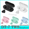 DT-7 DHL ile manyetik şarj kutusu Kulaklık ucuza ile Kulaklık Mini Kablosuz Bluetooth Kulaklık Bluetooth Kulaklık v5.0 Kulaklıklar tws