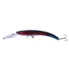 Ny 15.5cm 16.3g # 2 Hook Big Minnow Artificiell Plast Djup Dykare Hård Lures Sea Fishing Lures Big Saltwater Bait