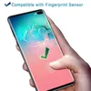 Proteggi schermo a colla completa per Samsung Galaxy S20 21 Note20 Ultra S10 9 8 Plus Custodia in vetro temperato curvo 3D amichevole