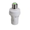 Sensor de movimiento por infrarrojos PIR E27 soporte base para lámpara LED interruptor de Control de luz convertidor de enchufe