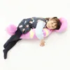 new arrived Creative cartoon sleep seahorse plush toys baby child pillow girls/boy doll birthday Christmas gift