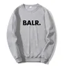 2020 BALR NIEUWE Herenkleding Sweatshirt Hoodie Dames Pullover Top Herfst Designer Hoodies Sweatshirt Kleur Grijs Zwart Rood Aziatisch Size S-3XL