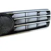 1 stuk ABS Front Mesh Roosters Voor B-ENZ C KLASSE W203 C63 Vervanging Zwart/Chroom/Zilver Auto van Grille