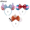 2020 Glitter Mouse Ears pannband Kvinnor Easter Ear Sequin Bow Hair Band Girls Hair Accessories pannband MUJER8005464