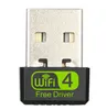 150Mbps Fri drivrutin USB WiFi Adapter RTL8188GU 150m Nätverkskort WiFi-mottagare 2dB Dongle Ethernet för XP / ISTA / Win7 / 8/8.1 / 10