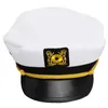 Navy Hat Cap for Men Women Children Anchor Logo Embroidered Army Cap Captain Hats Boys Girls Performing Uniform Cap Adjustable2048477