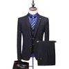 Men039s costumes Blazers Plyesxale Gray Bourgogne Navy Blue Plaid Suit Men 2021 Mariage d'automne printemps pour le marié Mens Casu1785645