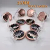 Super Long 25mm High Quality 3D FAUX Mink Hair 3D Protein Silk Eyelashes Dramatic Lashes 25 mm Handmade False Eyelash Eye Makeup Maquiagem