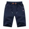 Casual Shorts Men Bomull Ny Ankomst Fashion Mens Shorts Sommar Märke Snygg Bermuda Beach Zipper Pocket Hög kvalitet 1