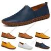 New hot Fashion 38-50 Eur chaussures pour hommes en cuir pour hommes couleurs bonbon couvre-chaussures chaussures de sport britanniques livraison gratuite Espadrilles soixante-sept