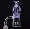 2021 New Quartz Banger Nail con Spinning Bubble Carb Cap e Terp Pearl 10mm 14mm 18mm Giunto 45/90 gradi per bong in vetro