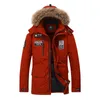 AFS JEEP Marke Ente Daunenjacke Männer Pelzkragen Winterjacke Männer dicke warme Herren weiße Ente beschichten unten Jaqueta masculina 8820A T191030