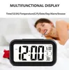 Large Display With Calendar For Home Office Travel Table Clock Snooze Electronic Kids Clock LED Desktop Digital Clocks