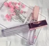 4ml läppglansflaska med rose guldlock, tom lipgloss rör, högkvalitativ DIY lipgloss packning behållare snabb frakt
