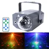 Wzorzyste LED Stage Stage Controlled Strobe Laser DJ KTV Projektor Party Disco Magic Ball Light Pilot Pilot Mini Laser Light