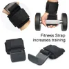 2PCS Weight Lifting Hook Grip Wrist Straps Glove Weightlifting Strength Training Gym Fitness Hook5806414