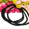 Menina A-Korker Titulares De Carneiros Korkers Curly Ribbons Streamers Corker Cabelo Cabelo Bobbles Flower Elastic School Boosters Headwear EFJ390