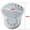 Inflatable Solar Light 10 LED Solar Lamp With Handle Portable Lantern For Camping Hiking Garden Yard