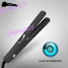 Ceramic Infrared Ionic Hair Straightener 3D Far Infrared Negative Ion Function Rubberized Straightener Dual Voltage Led 450F Mch Heater New