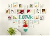 Décoration de mur de cadre de po en réglage coeur à cœur 25 Frame d'image de mariage pisteset décor de chambre à coucher