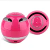 100pcs Mini Bluetooth Speaker ball Wireless column Handfree TF FM Radio with Mic MP3 globe audio Music receiver for phone